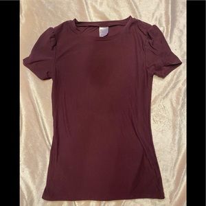 Maroon Blouse (Buy 3 for $10)